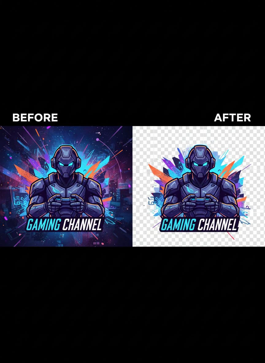 remove busy background from youtube banner designs - Professional Guide